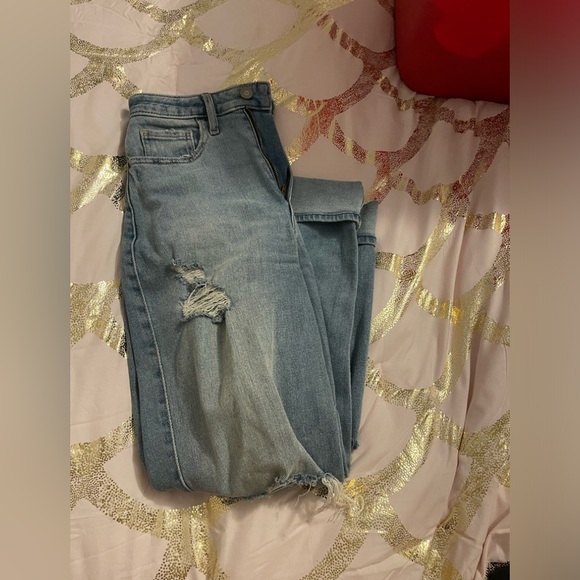 curvy ultra high rise vintage straight jeans - Picture 1 of 6